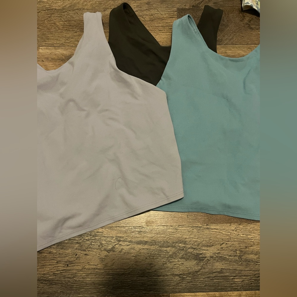 Athleta Tank Tops - Black, Blue, and Gray